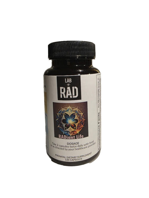 radiant life prenatal supplement - jar