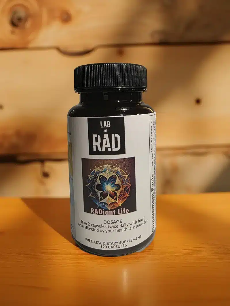 radiant life product, prenatal, supplement, blend
